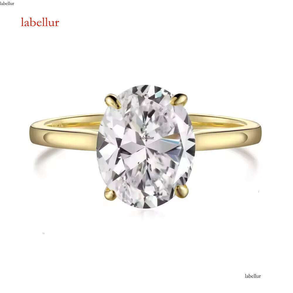 High Sense Zircon Dia S Sterling Sier Ring Temperament Exquisite Wedding Series Fashion Jewelry