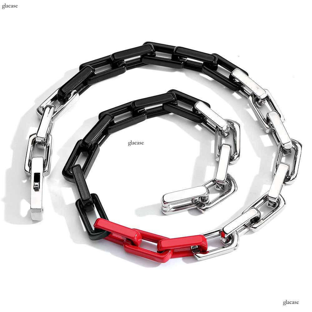 Hip Hop 9mm Stainless Bamboo Chain Trendy Brand Personality Titanium Steel Necklace Men's Jewelry