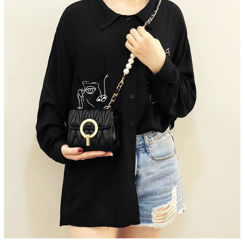Free Shipping Designer Bag Mini Small Bag Women 2025 New Trendy Ins Fashion Korean Version Chain Shoulder Crossbody Bag Internet Celebrity Luxury Bag 