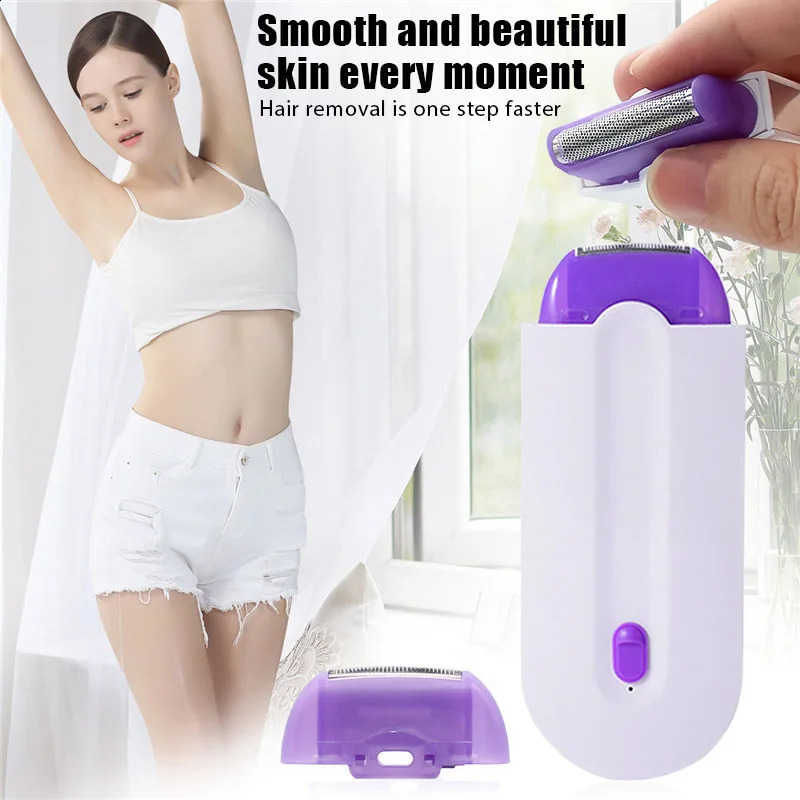 Rechargeable Epilator Hair Removal Kit Laser Touch Hair Removal Device Womens Body Face And Leg Hand Shaver Hair Removal Devices 250805