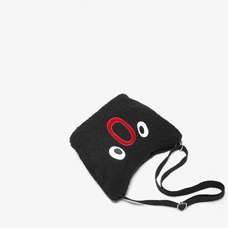 2025 New Cute Double-Sided Plush Crossbody Niche Fluffy Bag Single Shoulder ddmymoon