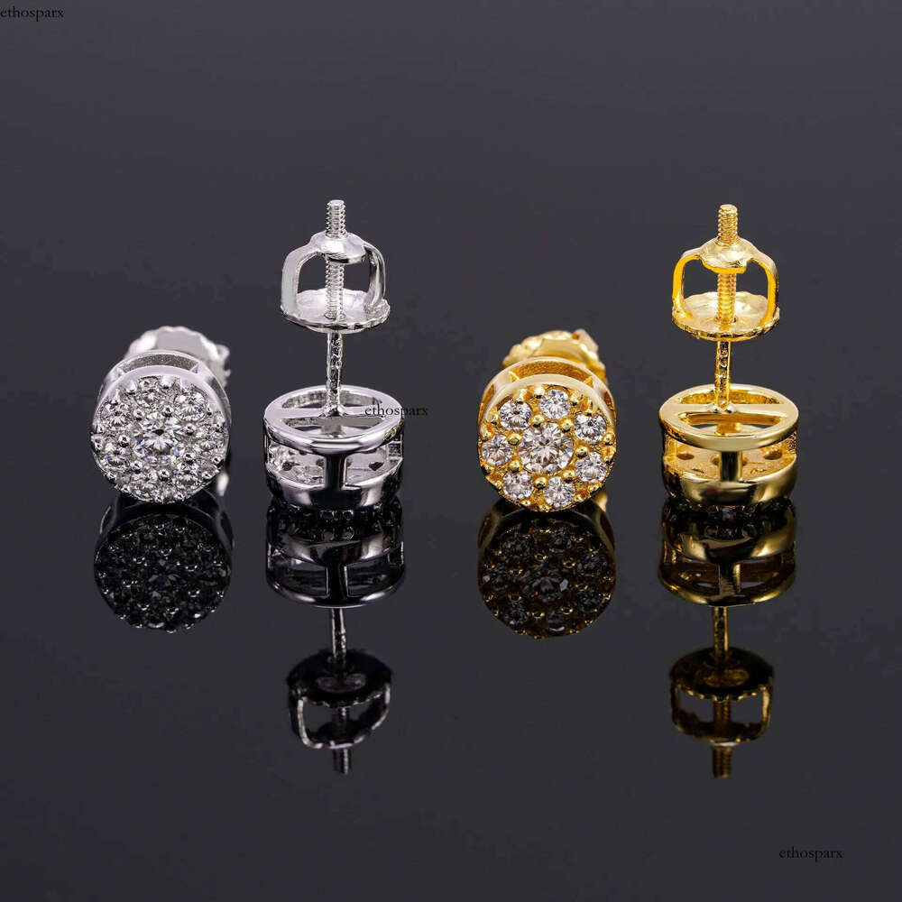 Summer hot selling boutique sier moissanite personalized casual earrings and accessories