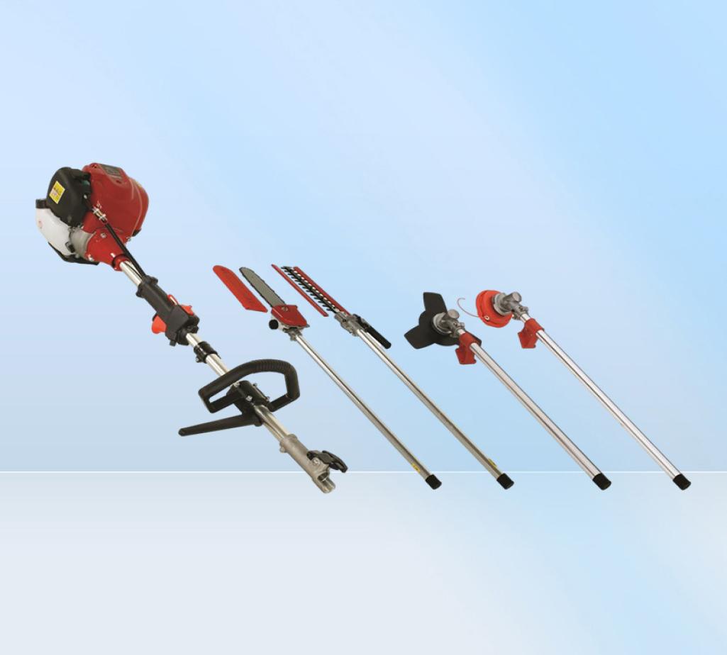 New Model Garden Trimmers China GX35 Engine 4 stroke Air Cooling Gasoline Powered Multi Brush CutterGrass Cutting MachineWhipper8736984