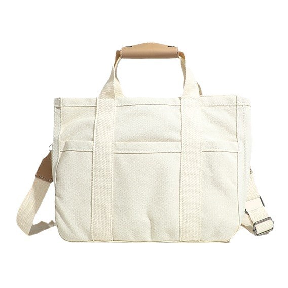2025 New Mommy Single Shoulder Crossbody Baby Versatile Handheld Canvas Tote Bag ddmymoon