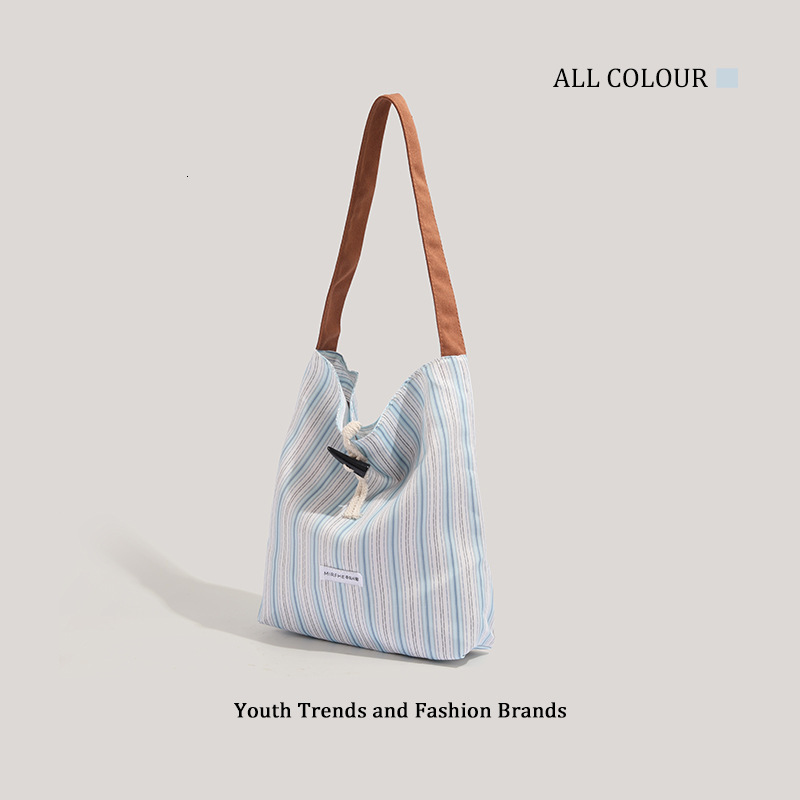 Large Capacity Canvas 2025 New Fashion Casual Underarm Commuter Shoulder Tote Bag ddmymoon