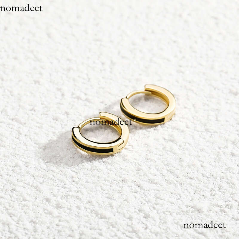 Unique Oil-Drip Glossy Hip-Hop Earrings Iced Out VVS Stud Jewelry