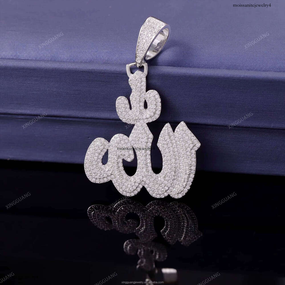 XG New Arrived Moidaanite Pass Dia test Real Sier CRA VVS Moissanite Fashion Fine Jewelry Pendant