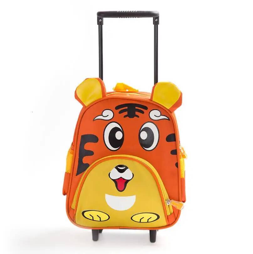 wheeled kid Rolling School double use Children Travel Trolley backpack bags for boys
