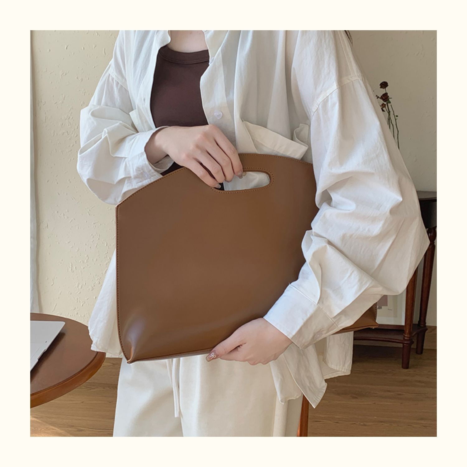 Stylish Handbag Korean Style Elegant High-end Fashion Large Capacity Bag ddmymoon