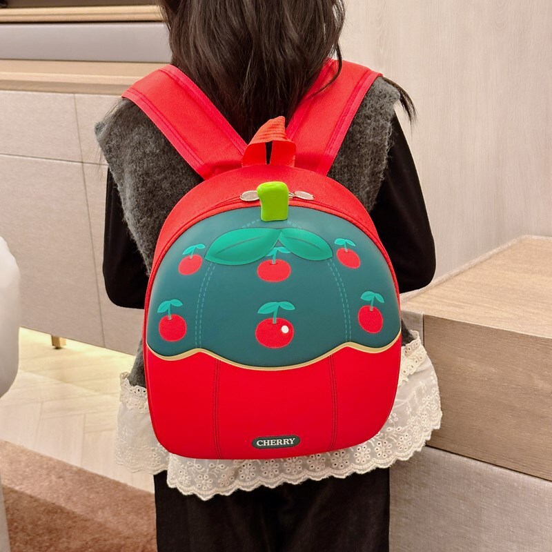 New Kindergarten Preschoolers, Cute Cartoon Girls' Backpack for Spring Outings ddmymoon