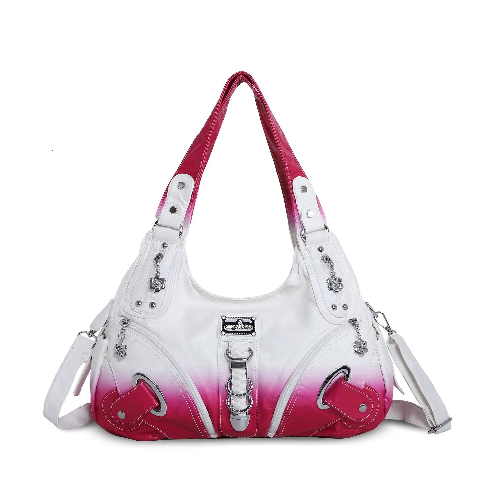 Women Tote Large Top-handle Handbag Fashion Shopper Tie-dye Satchel Dumpling Pack Shoulder Bag Purse
