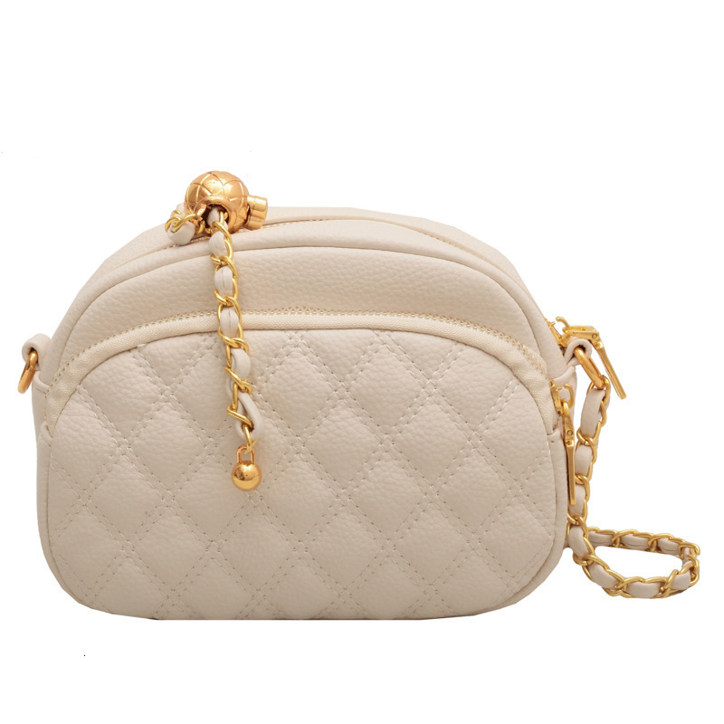 2025 New Fashion Crossbody Versatile Waist Luxury Bagfree Shipping Designer Chain Quilted Chain Commuter Versatile Storage Underarm Women's Shoul