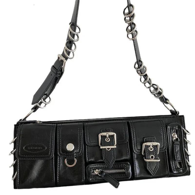 Vintage Handbags For Women Half-Moon Leather Hasp Shoulder Crossbody Bag Designer Ladies Underarm Bags Hobo 2024 Fashion
