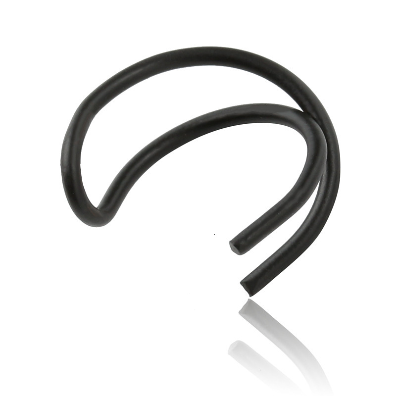 Ins Style Double Layer Non-Pierced Clips For Women, Unique And Creative Design, Simple Cuffs, Ear Accessories