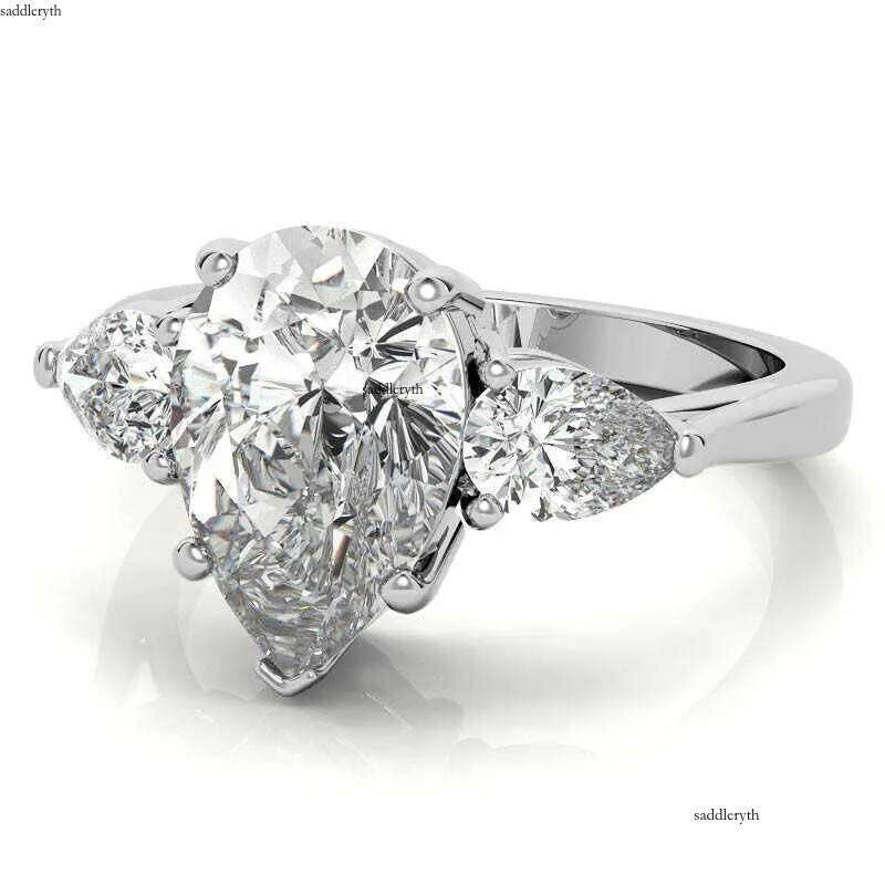 AAA Gems Classic 14k Jewelry Engagement Wedding 2ct Moissanite Dia Ring