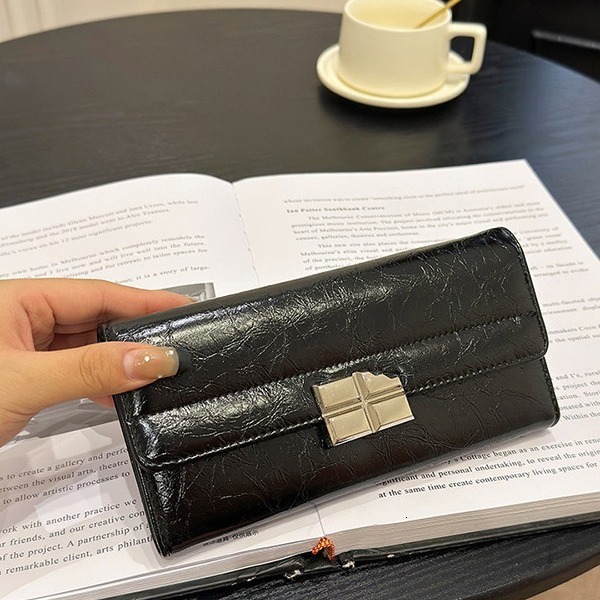 2025 Luxury Bag New Cross-border Women's Wallet Card Holder All-in-one Bag Casual Designer Bag Long Multi-card Slot Wallet Trendy Clutch
