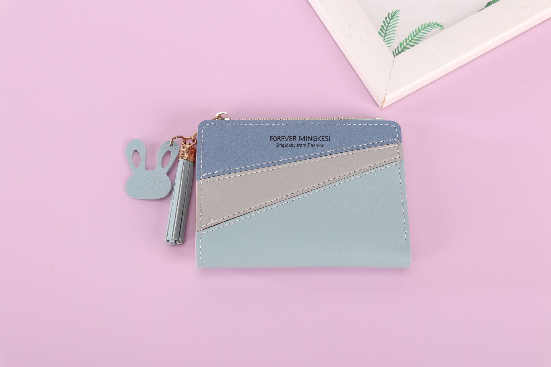 New Women's Short Wallet Zipper High-end Feel Coin Purse Female Student Luxury Bag Korean Fashion Multi-color Cute Style