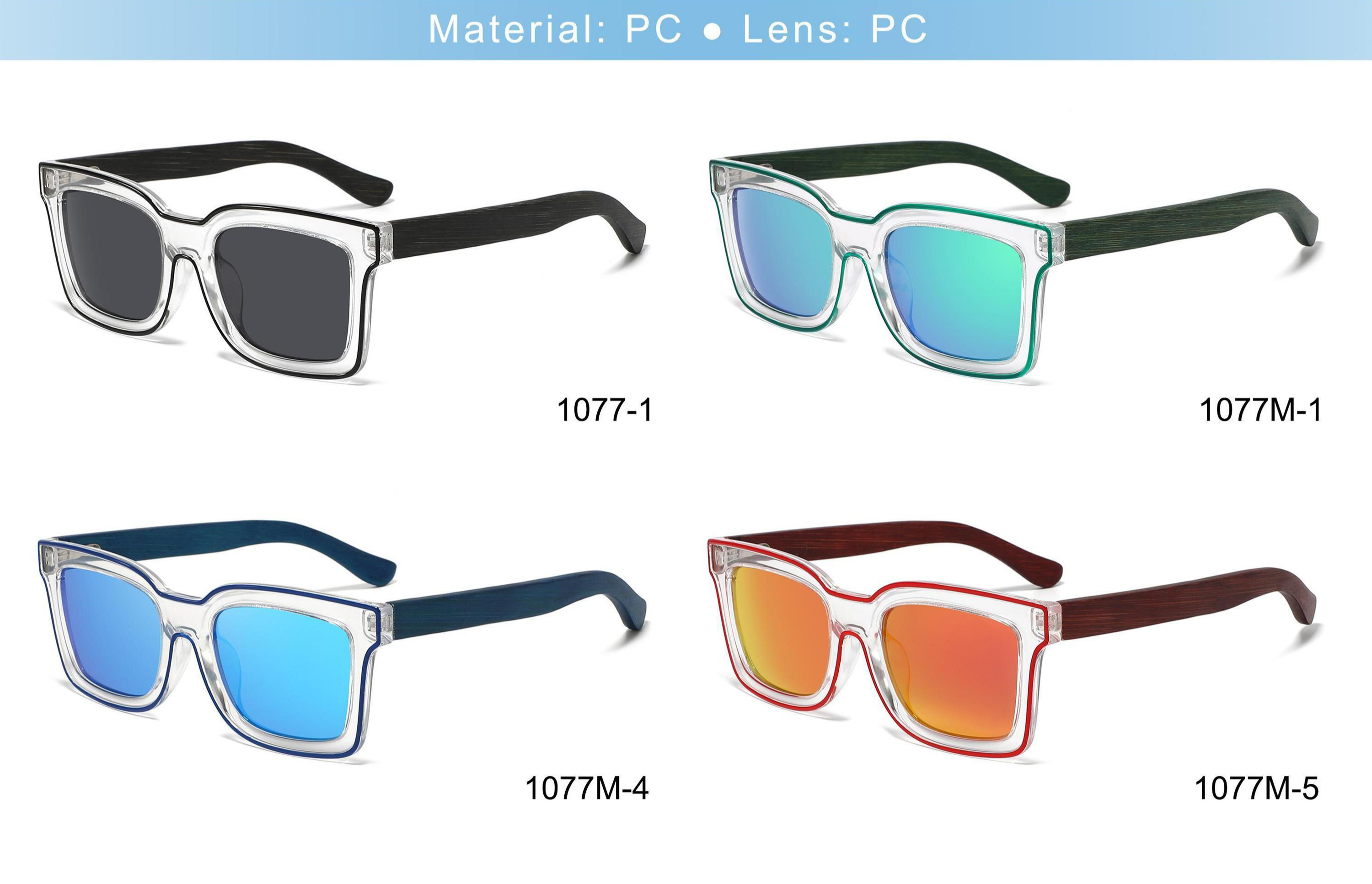 Bold round sunglasses durable plastic frames women Modern men's UV400 protection anti-glare scratch-resistant party music daily festival pj2