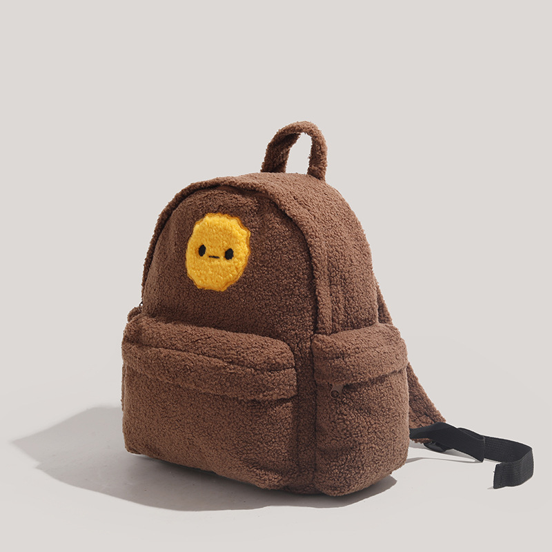 2025 Spring New Sweet Large Capacity Cute Plush Student Backpack ddmymoon