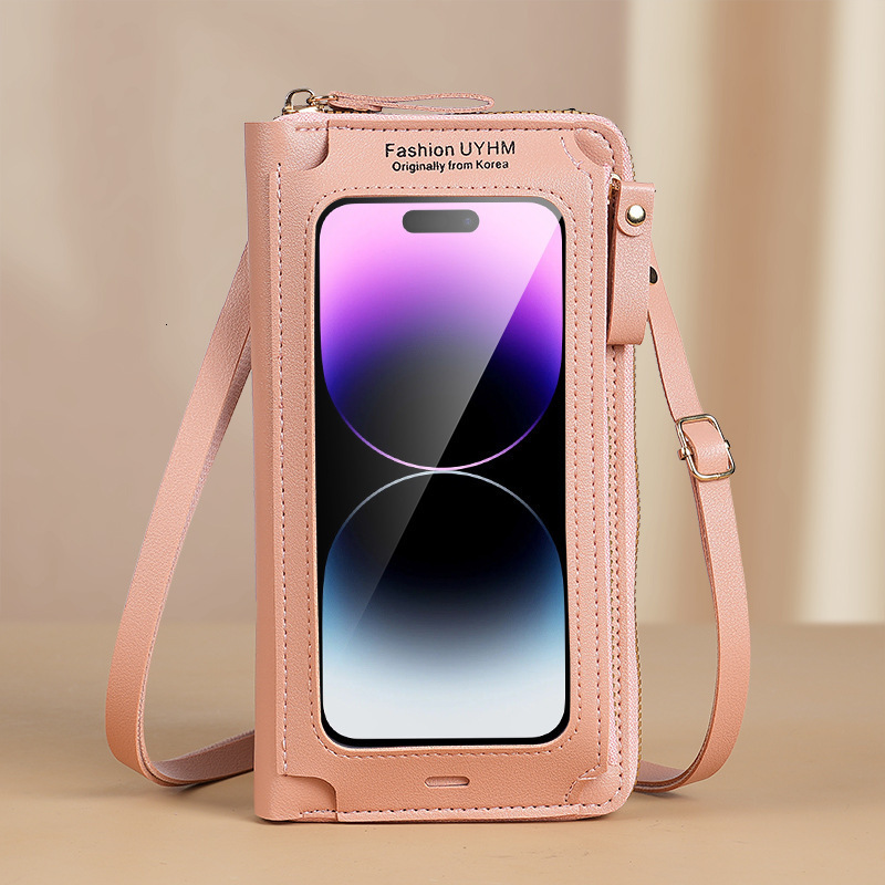 2025 Touchscreen Phone Luxury Bag Bag For Women, Crossbody Anti-theft Multifunctional Shoulder Versatile Transparent Mini Bag Wallet Phone Pouch