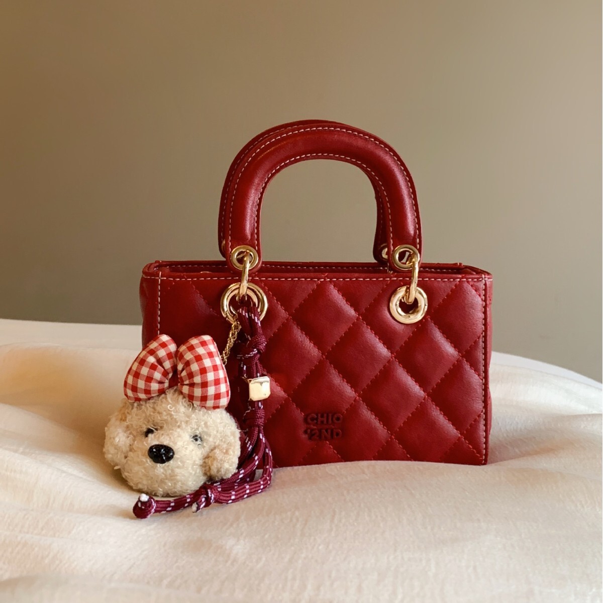 Free Delivery Designer Princess Diana Bag, Quilted Handbag, Women's High-end Shoulder Crossbody Bag