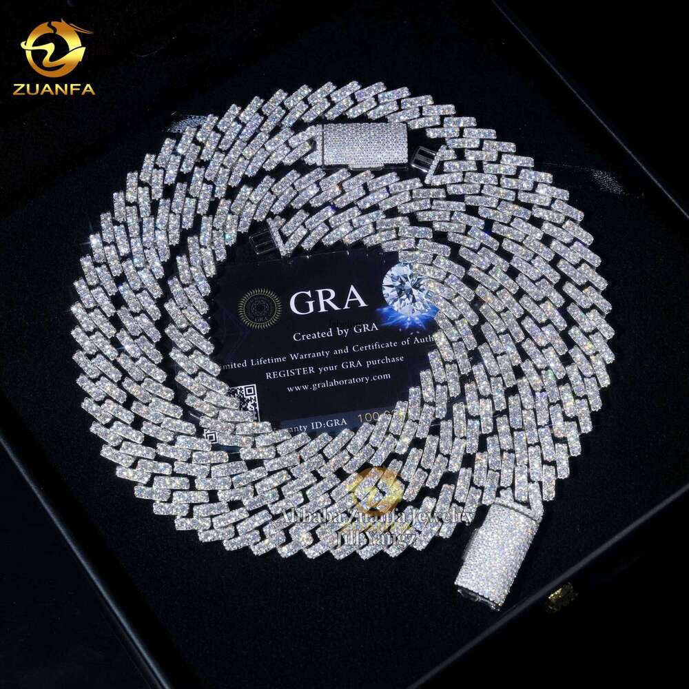 Preparing To Ship A Row Of 13Mm Silica Stones, Cuban Singers, Chains, Cross Hip-Hop Necklaces, Rap Singers