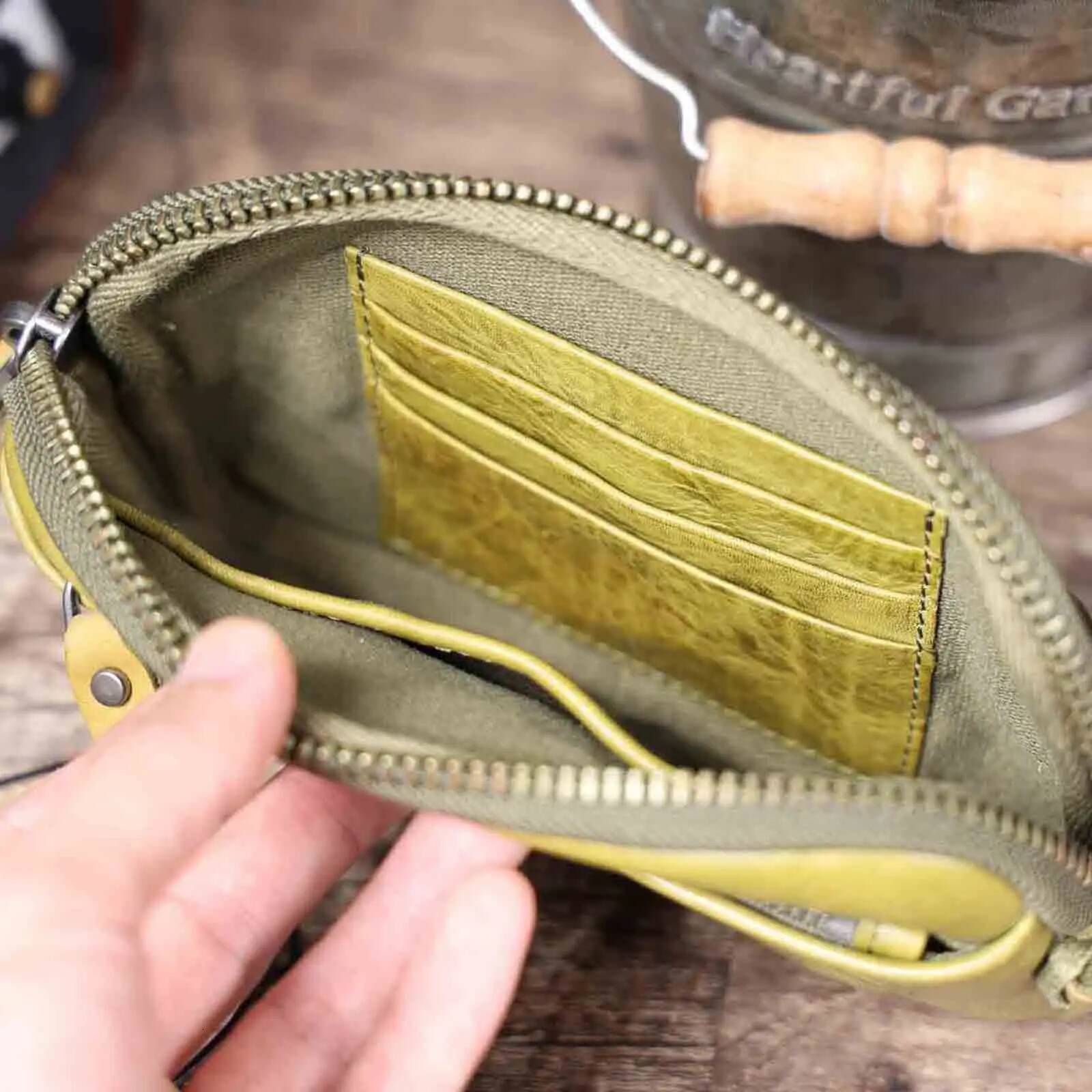 Vintage Genuine Men's Clutch Bag Long Wallet For Women First Layer Italy Leather Purse Retro Card Phone Holder