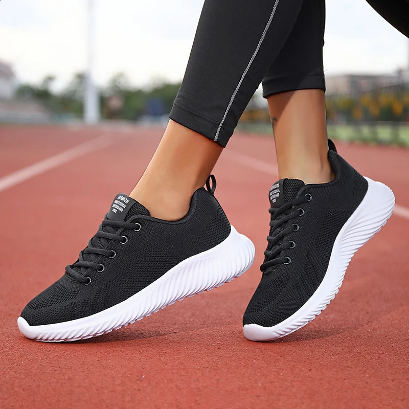 Women Sneaker Mesh Breathable Casual Running Sports Shoes Summer Jogging Walking Shoes Ladies Platform Sneakers Female Shoe 250805