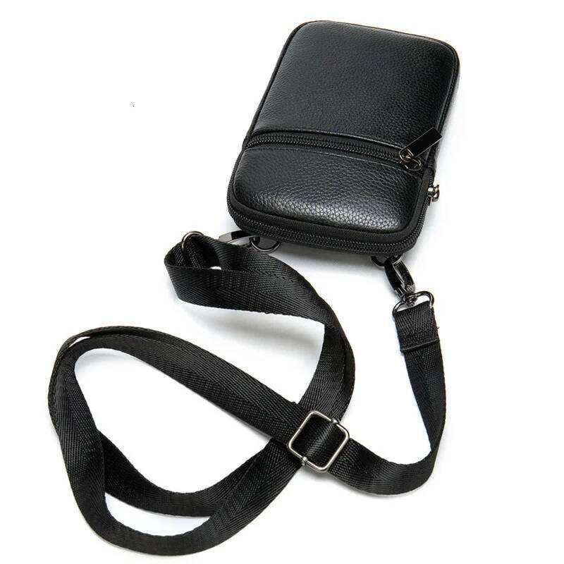 Casual Genuine Leather Messenger Bags Mens For Men Small Phone Men's Shoulder Male Crossbody Bag