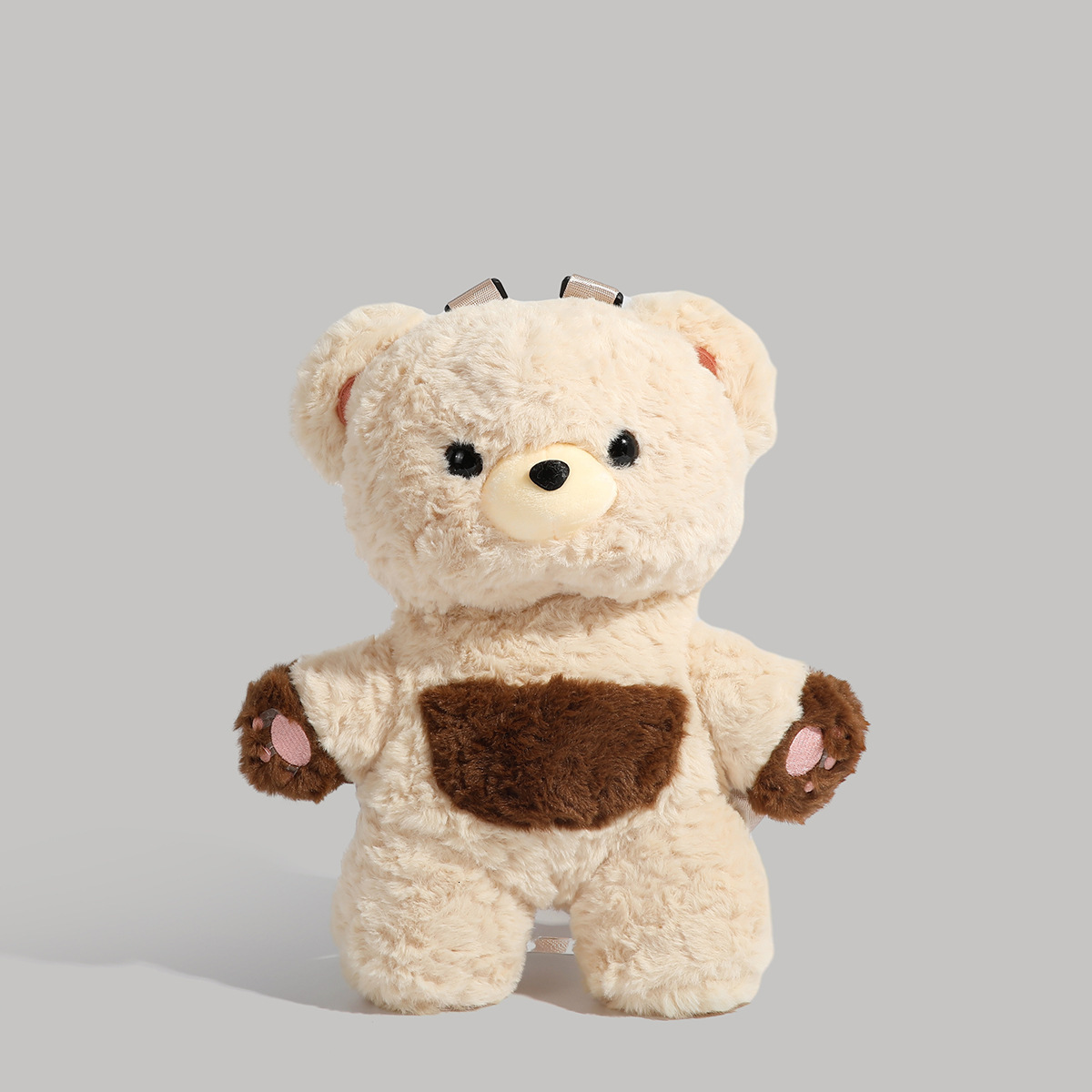 Cute Bear Doll Backpack Student Cartoon Plush Bag ddmymoon