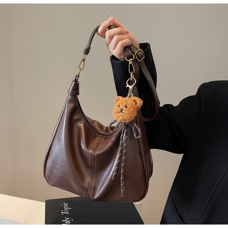Women's Bag Luxury Bag 2025 Fashion Autumn Winter New Soft Surface Cross-border Korean Style High Appearance Shoulder Bag Designer Bag Handbag Cr