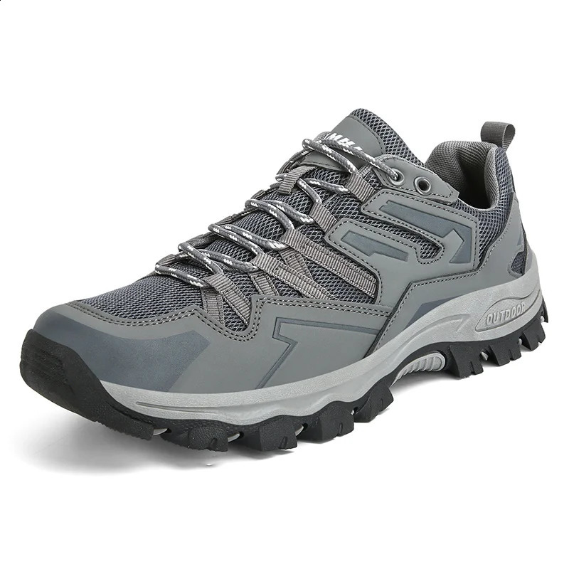 2025 Hiking Shoes Men Women Mesh Sneakers Breathable Fashion Mountain Shoes Boy Spring Autumn Summer Work Shoes Outdoor Trekking 250805