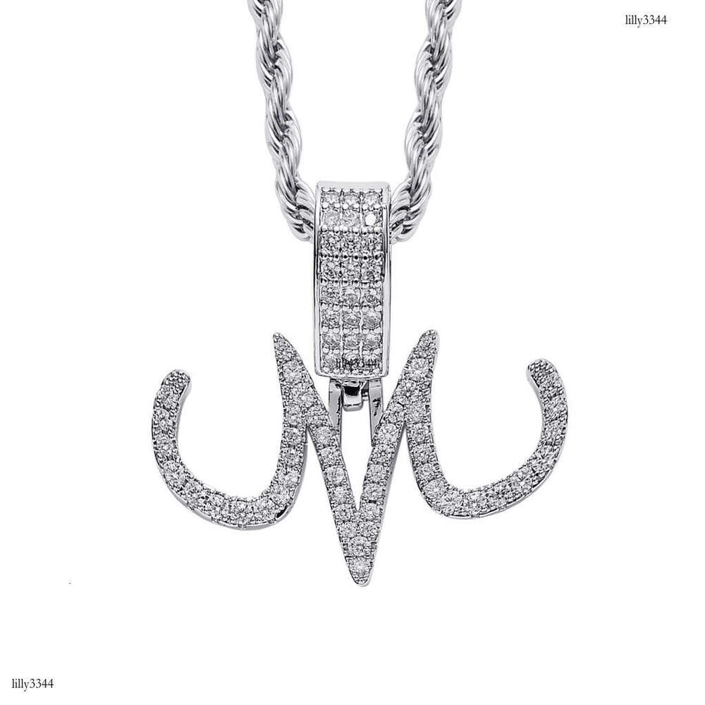 Dragon Ball Dark Magician Bardock Magic Control M Personality Hip-Hop Pendant Full Moissanite chain Necklace