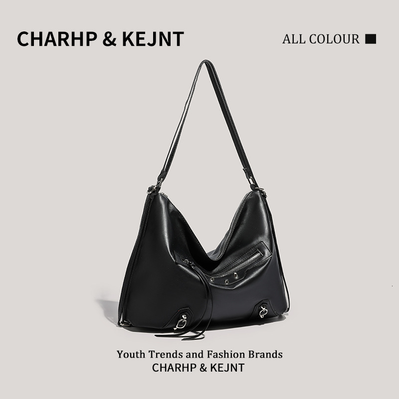 This Year's Trendy for Women Large Capacity Tote 2025 Autumn New Bags Single Shoulder Bucket Underarm Bag ddmymoon