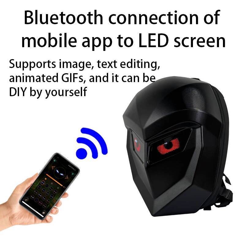 For Man Hard Shell LED Motorcycle Cycling Helmet Backpack for woman Business Travel Waterproof Laptop Backpacks high-quality