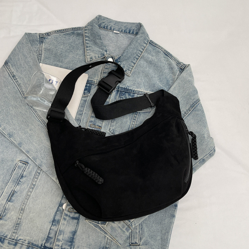 Cross-border Bag For Women Niche Design Commuter Designer Bag Bag Crossbody Dumpling Bag Lazy Style New Luxury Bag Large Capacity Student Shoulder Bag