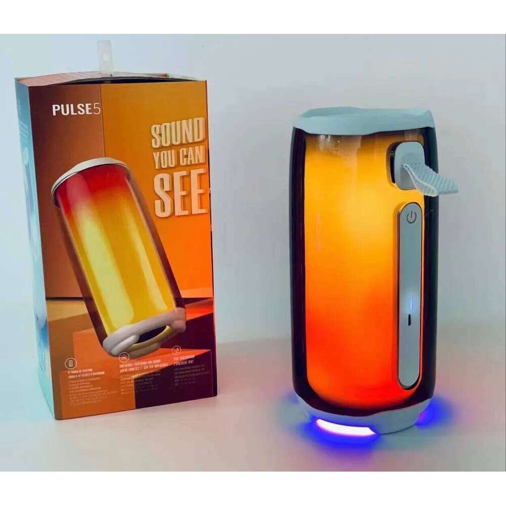 PULSE 5 Family K Song Bluetooth Speaker Portable Column RGB Atmosphere Lamp Audio Boombox Outdoor Waterproof Subwoofer With Mic
