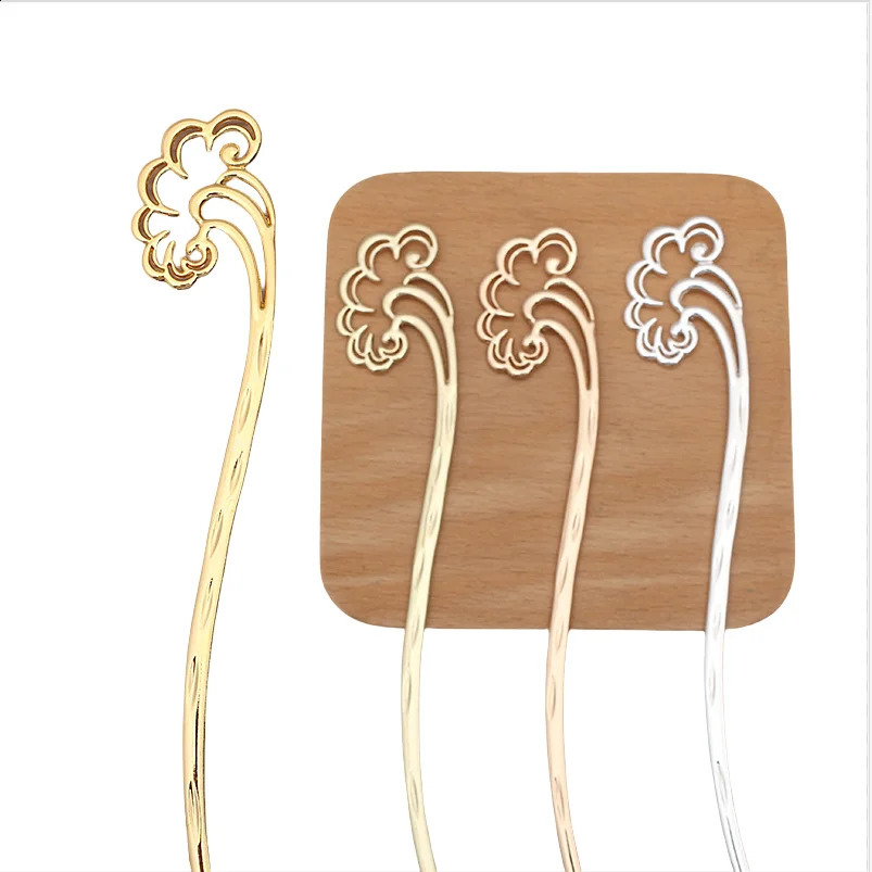 20 PCS 170x25mm Retro Headdress Hairpin Metal Alloy Auspicious Cloud Hair Stick For Diy Jewelry Making Accessorie 250807
