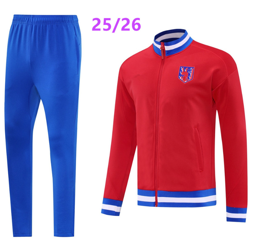 25 26 atletico mMadrid tracksuit long zipper jackets man training suit adult 2025 2026 GRIEZMANN football tracksuits sportswear chandal futbol survetement