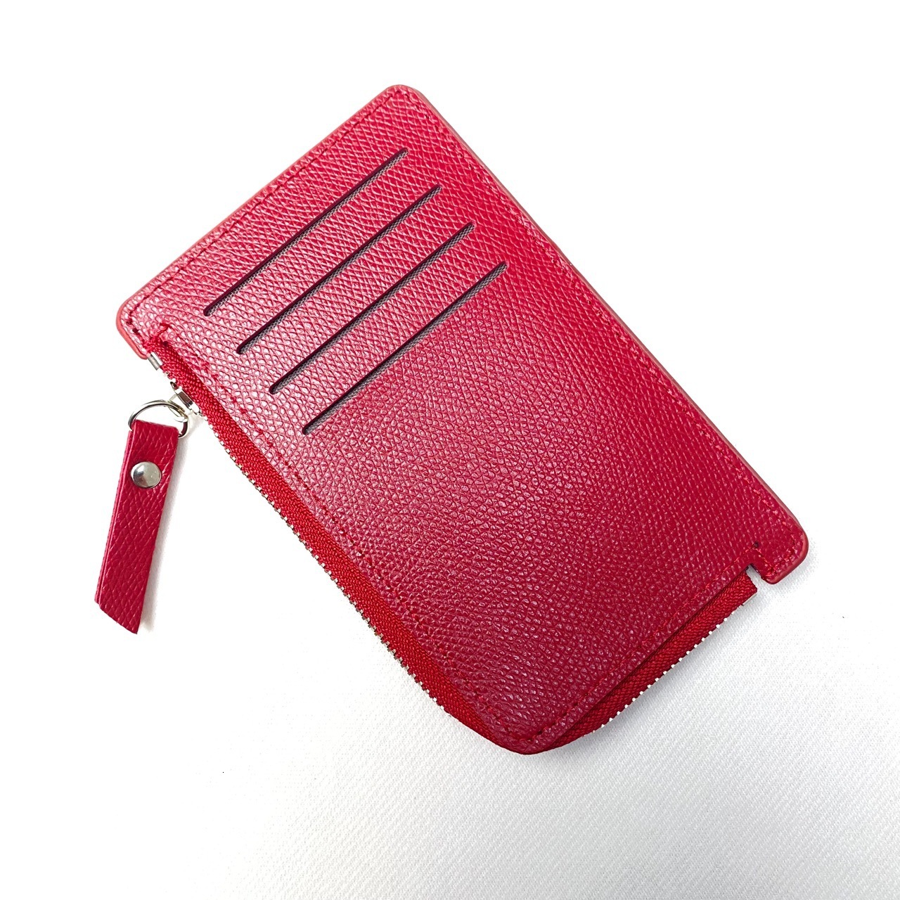 Ultra-thin Small Card Holder For Women, Luxury Bag Multi-card Slot Zipper Card Case, Female Driver's License Leather Case, Mini Coin Purse, Bank 