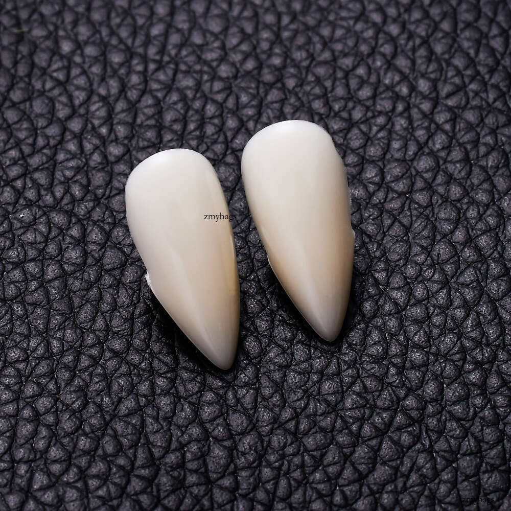 Halloween Dentures Vampire Fangs Zombie White Small Tiger Teeth Set COSPLAY Masquerade Props