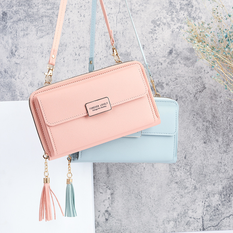 Factory Direct New Large Capacity Luxury bag Multi-Functional Solid Color Single Shoulder Small Bag Fashion Simple Crossbody Phone Bag for Women