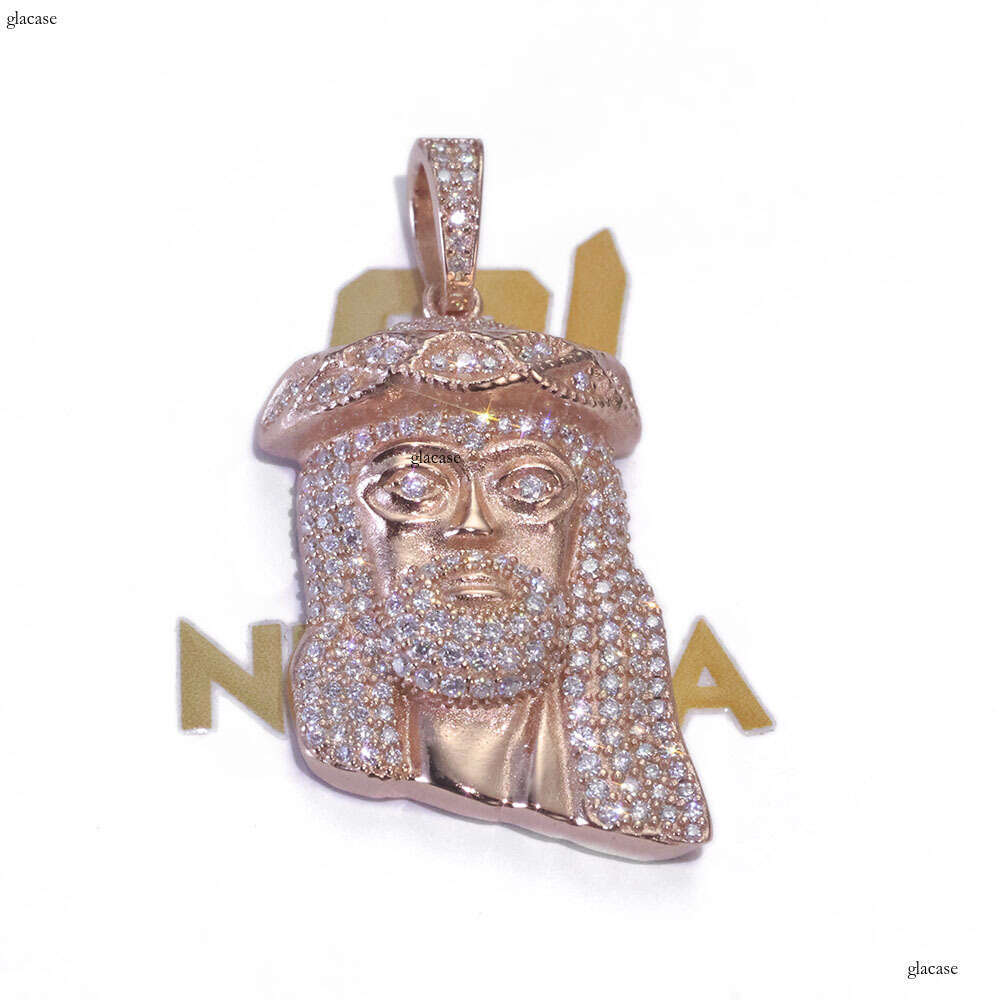 Hip-Hop Iced Out VVS Moissanite Men's Avatar Trendy High-End Pendant Jewelry