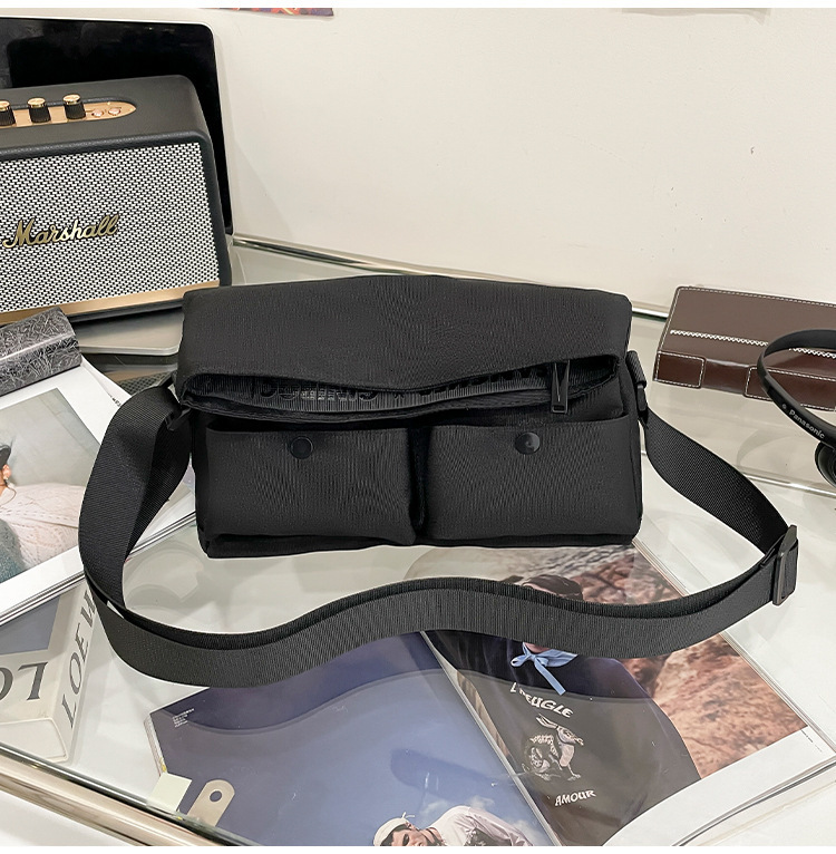 Unisex Single Shoulder Bag Cross-border Designer Bag High-value Texture Storage Bag Outdoor Sports Fashion Bag Trendy Luxury Bag Cool Portable Crossbo