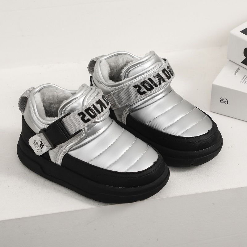 Free shipping designer Boots Winter casual sports cotton shoes boys girls fashionable childrens snow boots students childrens shoes comfort keep warm