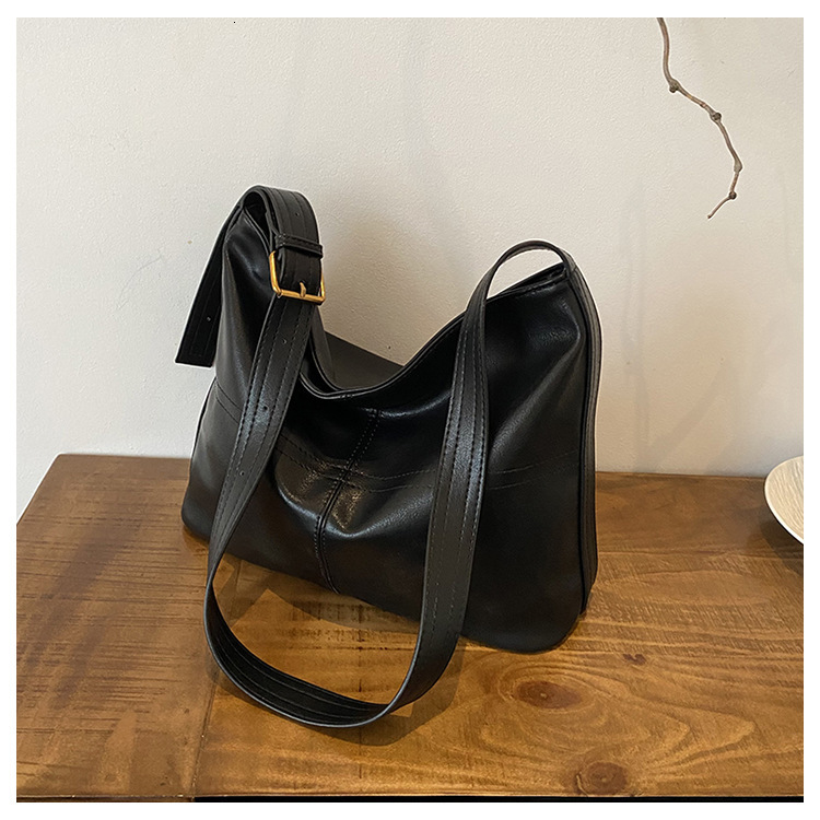 Korean Style Trendy Designer Bag Fashion Tote Bag Cross-border Wholesale 2025 Autumn Winter New Simple Shoulder Crossbody Luxury Bag Bag High-end Wome