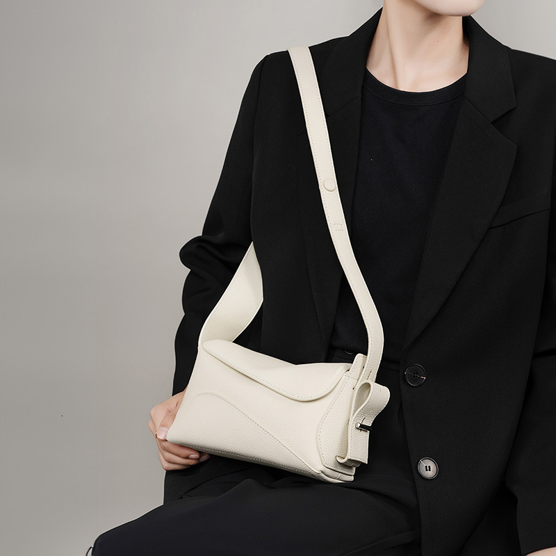 Genuine Leather Large Capacity Underarm For Women Summer New Versatile Shoulder Crossbody Tote Bag