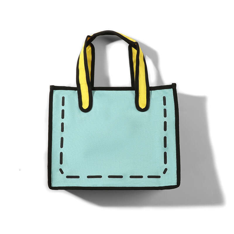 Designer Bags Simple Casual Women's Shoulder New Korean Fashion Anime Canvas Ins Handheld Tote Bag