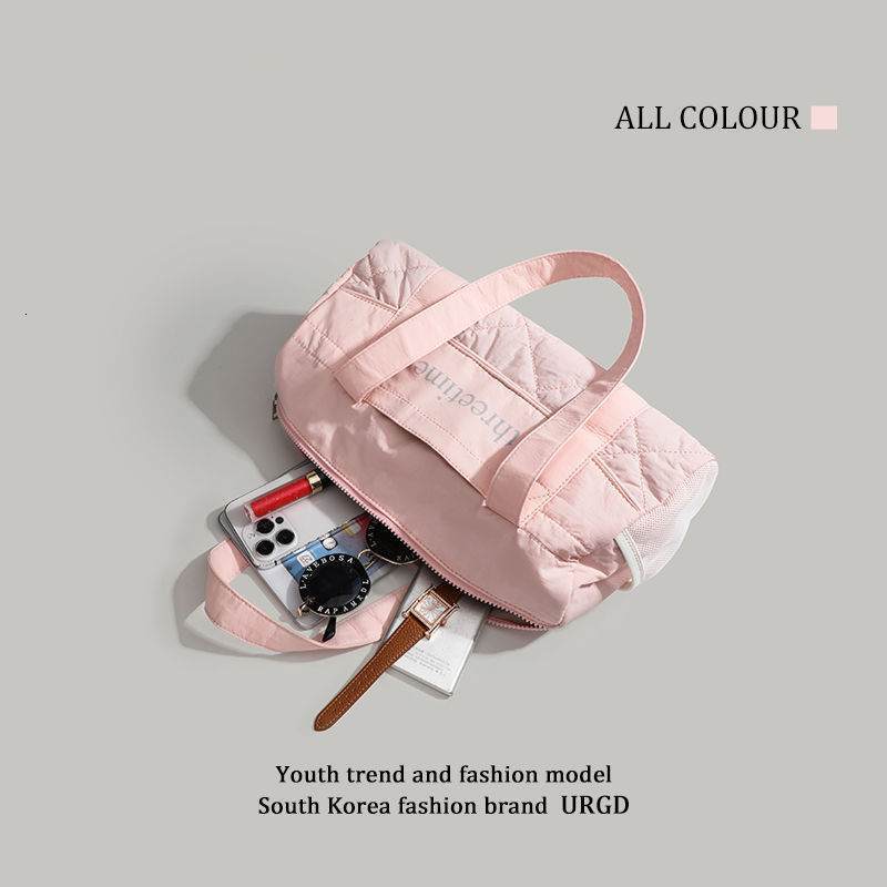 Casual Fitness 24 New Single Shoulder Large Capacity Commuting Sports Tote Bag for Women ddmymoon