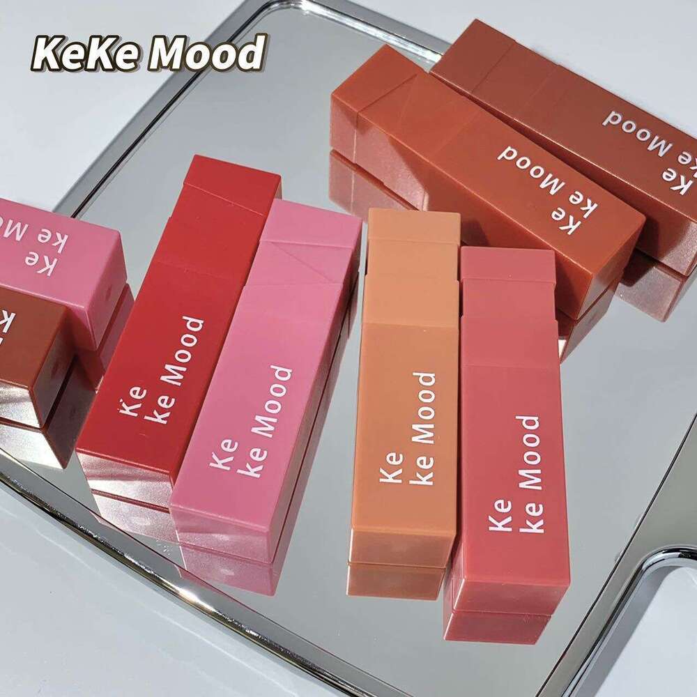 kekemood Matte Lipstick Velvet Brightening Long-lasting Pigmented Moisturizing Lip Gloss Free shipping